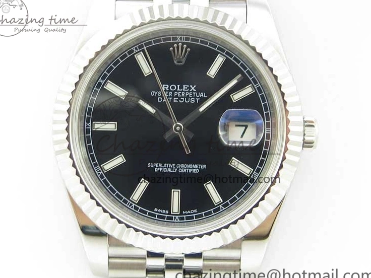 Black Markers Jubilee Noob Best 126334 on SS Bracelet Dial Edition DateJust 1:1 A3235 Stick 904L 0110